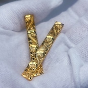 [手彫り]ハワイアンロングピアス(ヘリテージ/ゴールドSILVER925)