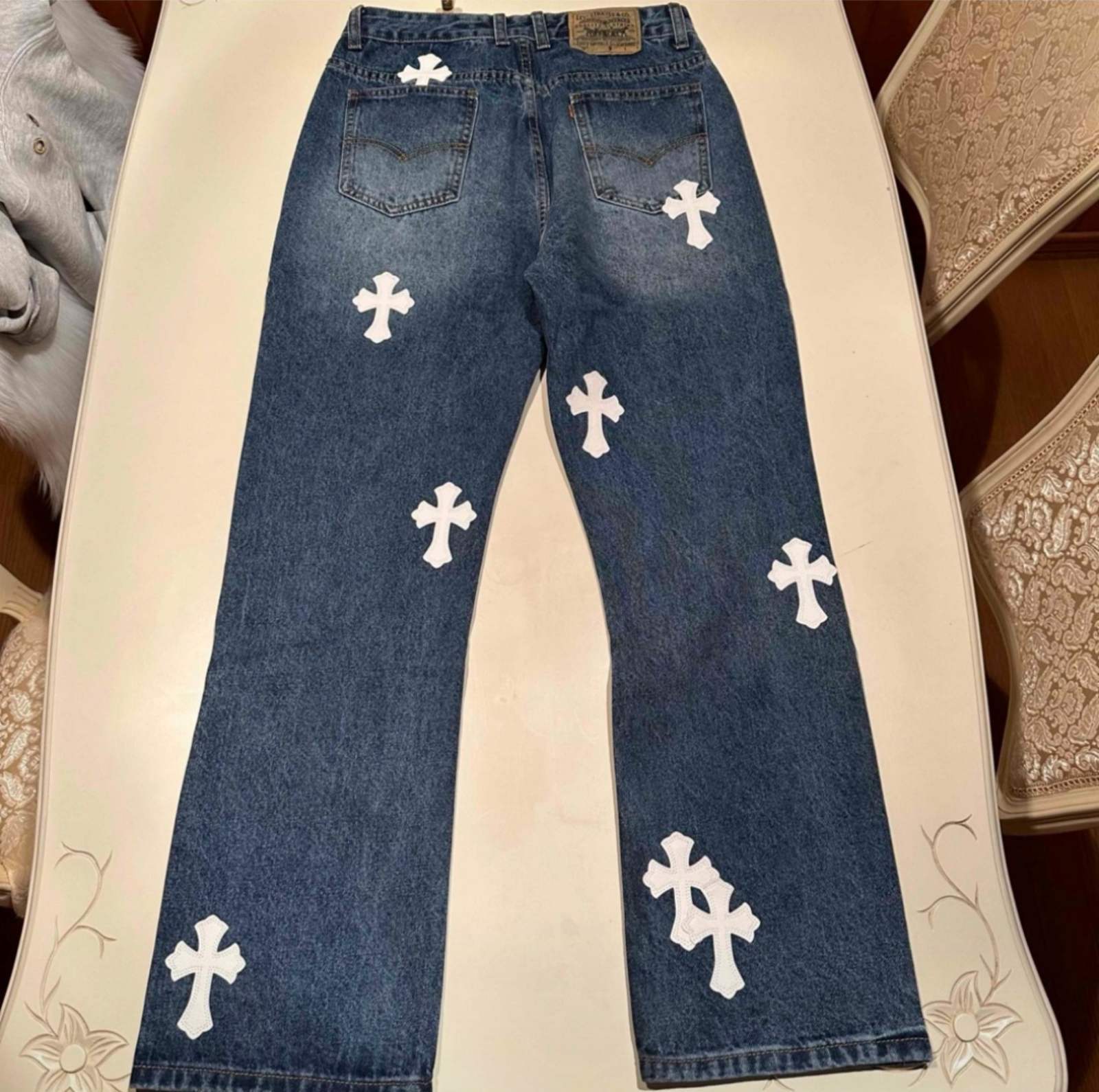 CHROME HEARTS クロムハーツ Levi's 550 クロスパッチ | chromehearts