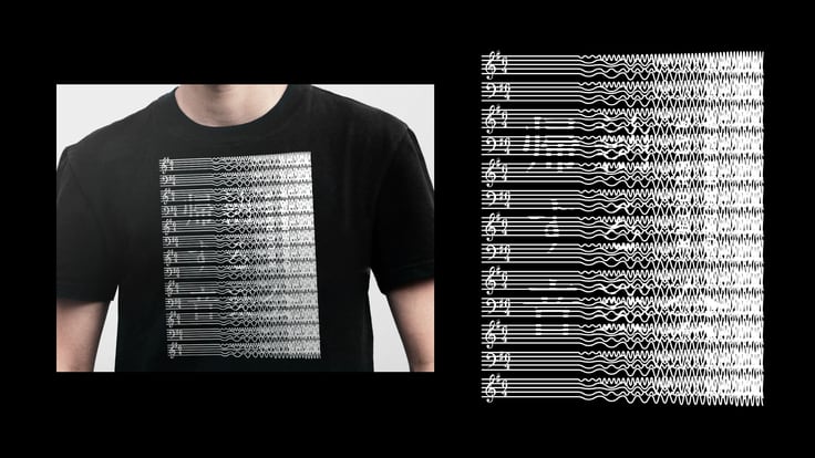 落合陽一×日本フィル 遍在する音楽会 Tシャツ L(ワンサイズ) ALL ITEM | 落合陽一×日本フィルハーモニー交響楽団プロジェクト