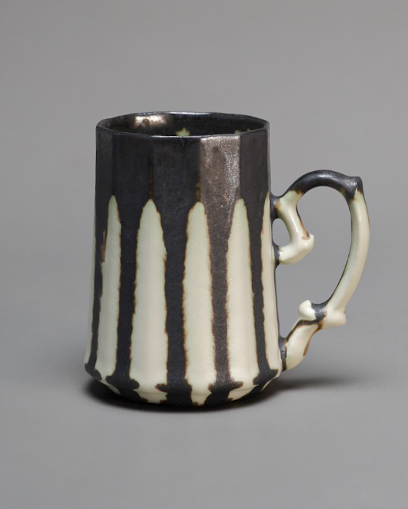 kaleido mug cup -melty black-