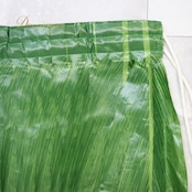 フラダンス 衣装 ティーリーフスカート グリーン系 タヒチアン 緑 葉っぱ 華やか 鮮やか 明るい かわいい スカート ハワイアン アロハ ハワイアンプリント フラ ダンス レッスン 練習 アロハ衣装 踊り衣装 トロピカル衣装 ステージ衣装