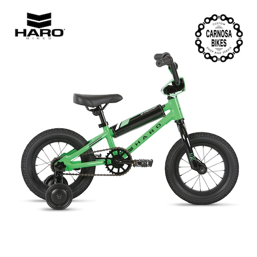 【HARO BIKES】SHREDDER 12 [シュレッダー 12] Bad Apple Green 2021【店頭お渡し】