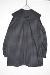〈 GRIS 23AW 〉 Big collar shirt / GR23AW-SH003 / Green / M（120-135）