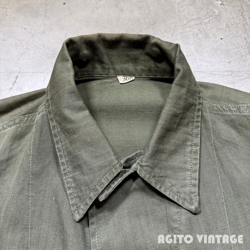 40's U.S.ARMY M-43 M-1943 HBT JACKET ヘリンボーンツイルジャケット
