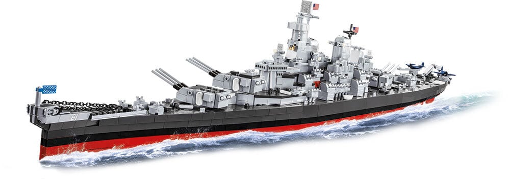 COBI #4836 戦艦アイオワ (USS IOWA) | ミリタリーブロック公式