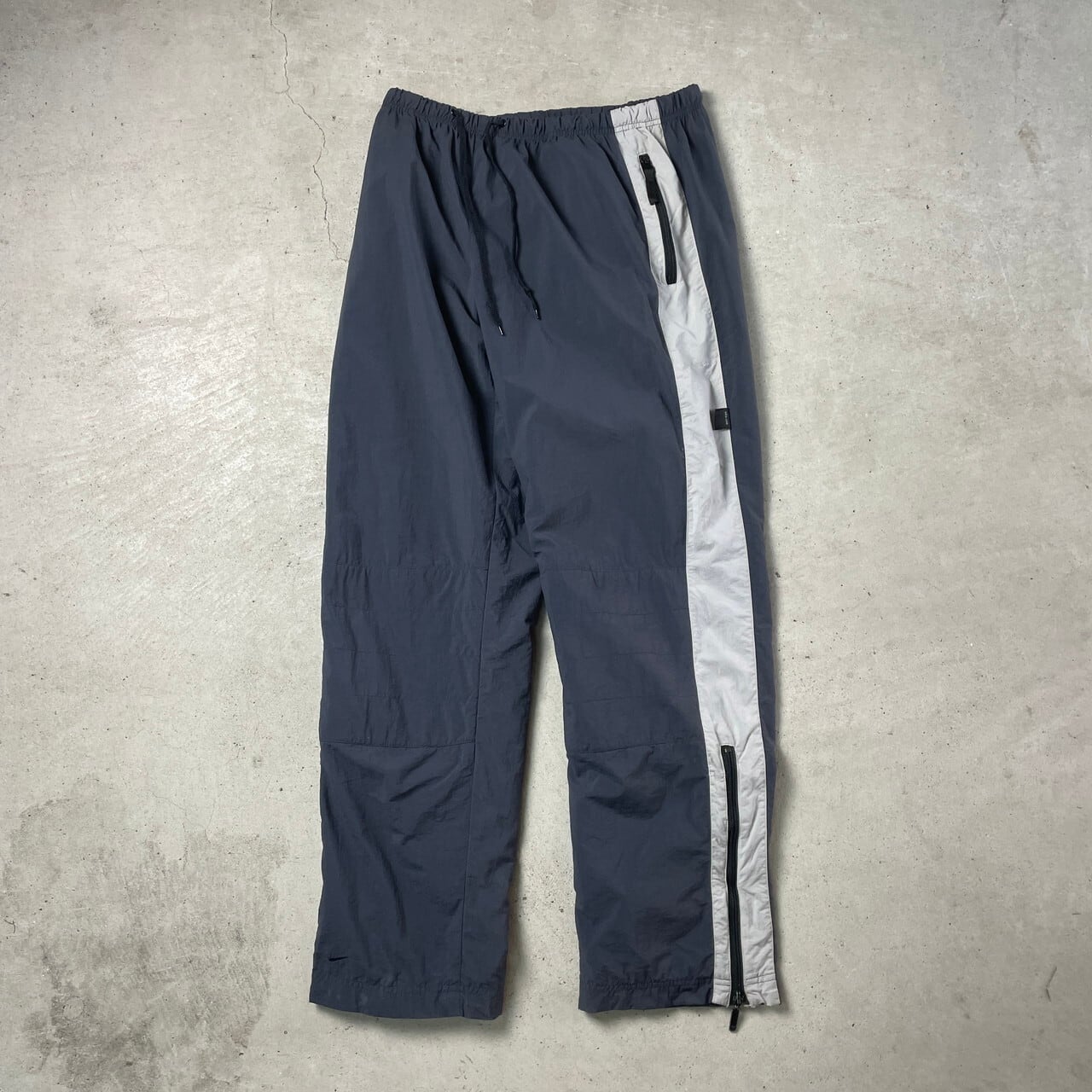 00年代 NIKE ナイキ サイドライン ナイロンパンツ メンズL 古着 00s 