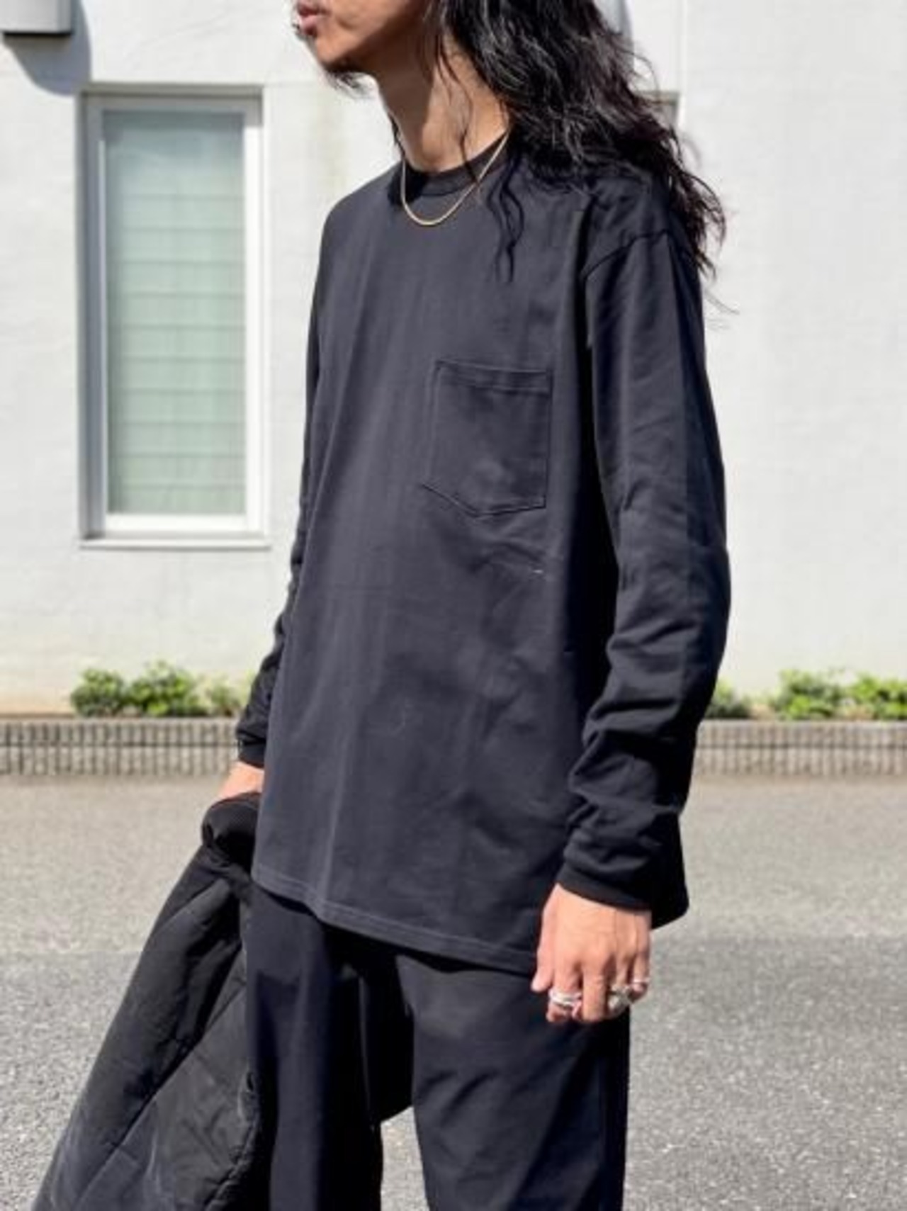 【UNLEASH】POCKET L/S TEE