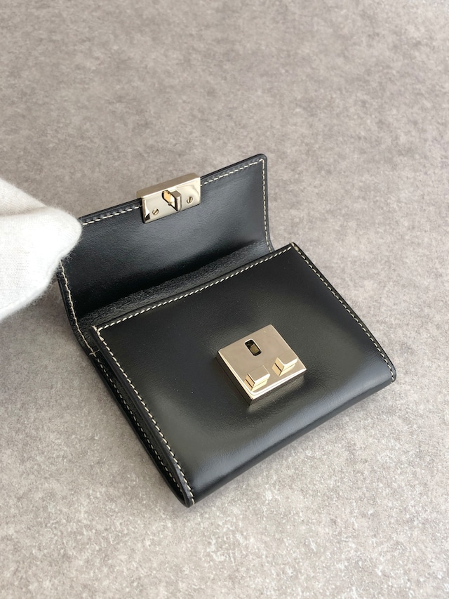 GUCCI グッチ コインケース ブラック レディロック レザー vintage ヴィンテージ オールド fhgssf