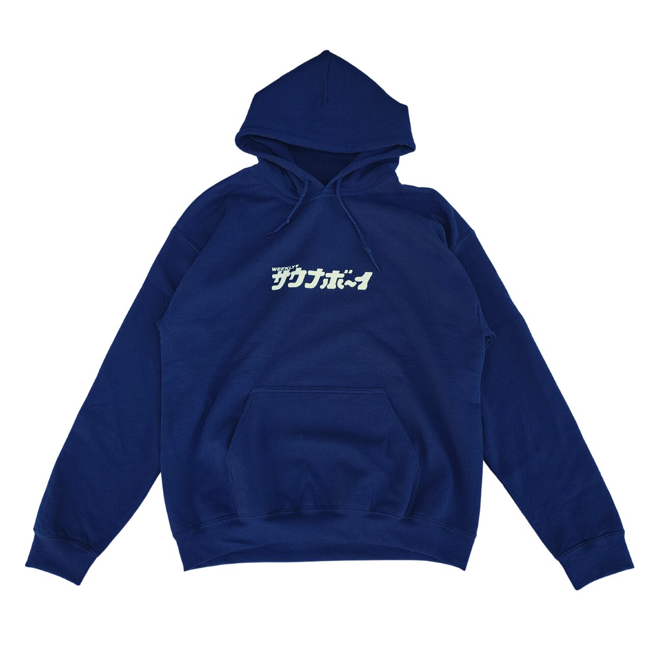 サウナボーイ LOGO SWEAT PARKA(navy)