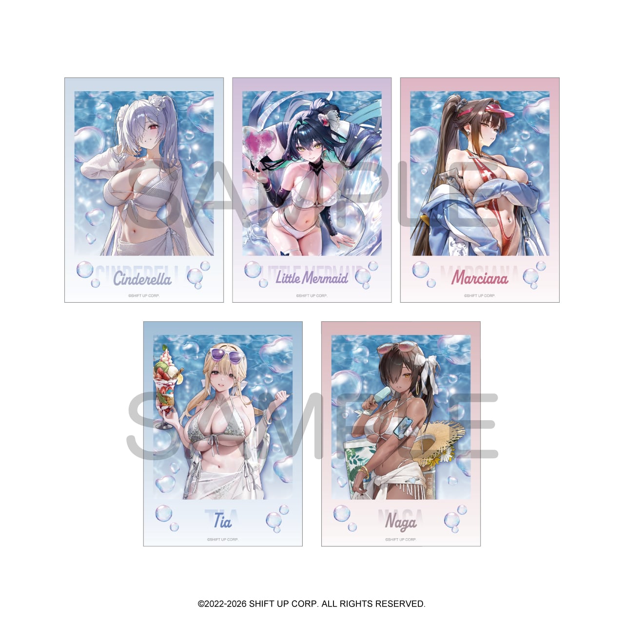 勝利の女神：NIKKE』 SUMMER クリアカード コレクション BOX