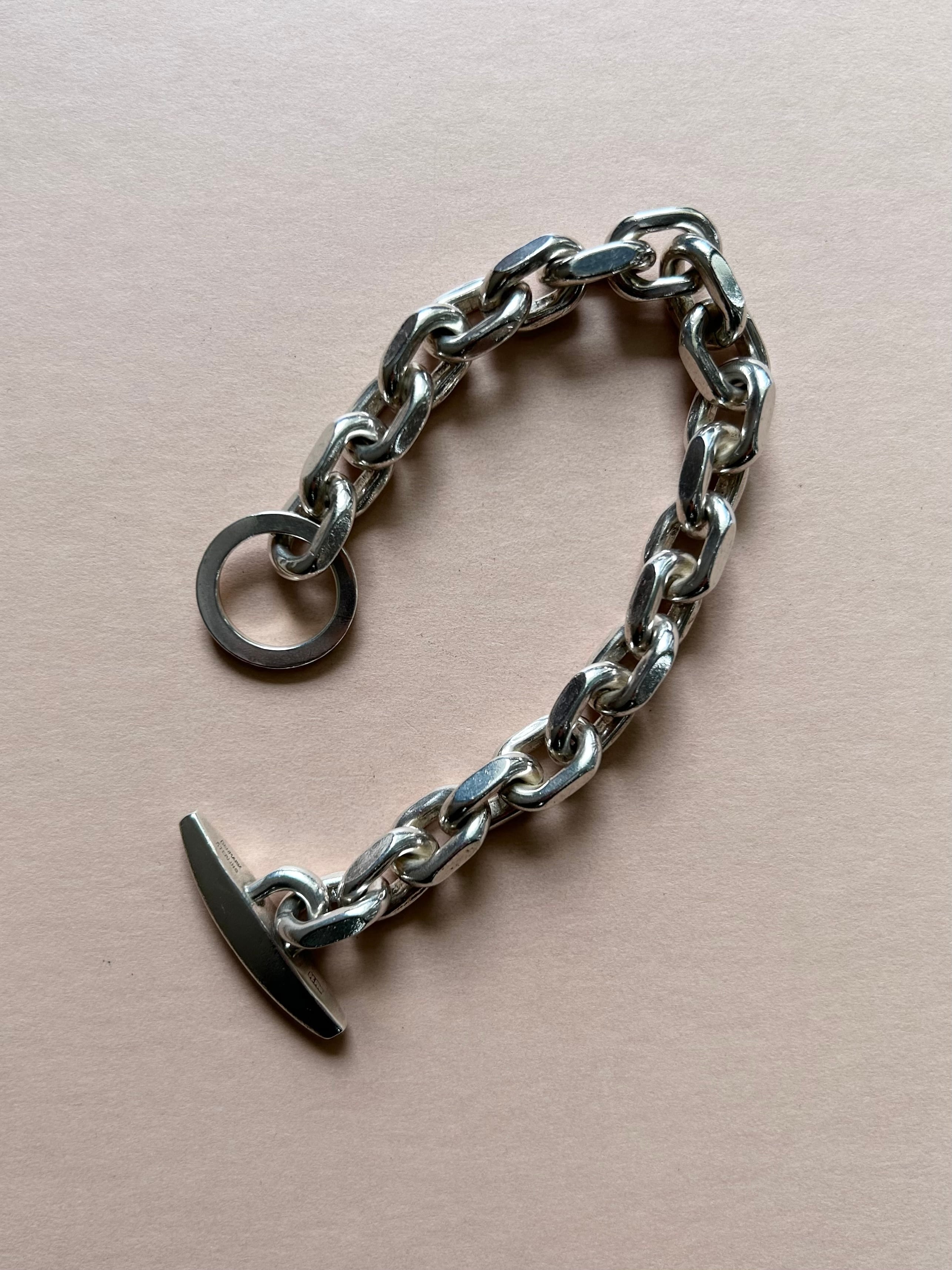 Italian Vintage Twisted Rope Chain Bracelet | POED VINTAGE ACCESSORIES