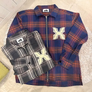 salvagepublic/チェックジップジャケット￥26,000(28,600)