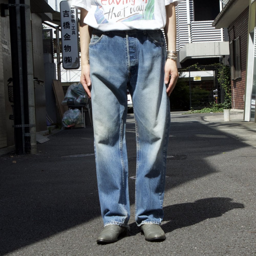 Levis 502] Vintage denim pants [40502-0215 Orange Tab] [1980s-USA