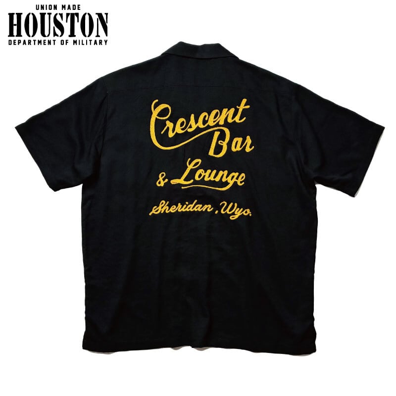 HOUSTON ヒューストン ボーリングシャツ ボウリングシャツ レーヨン