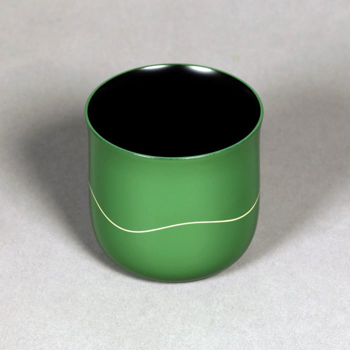 019-ホットカップ 波線蒔絵 | 輪島塗の老舗 輪島屋善仁 Online shop
