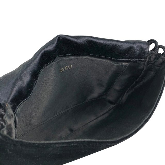 GUCCI グッチ ショルダーバッグ ブラック ホースビット ベロア タッセル vintage ヴィンテージ オールド xvctcj