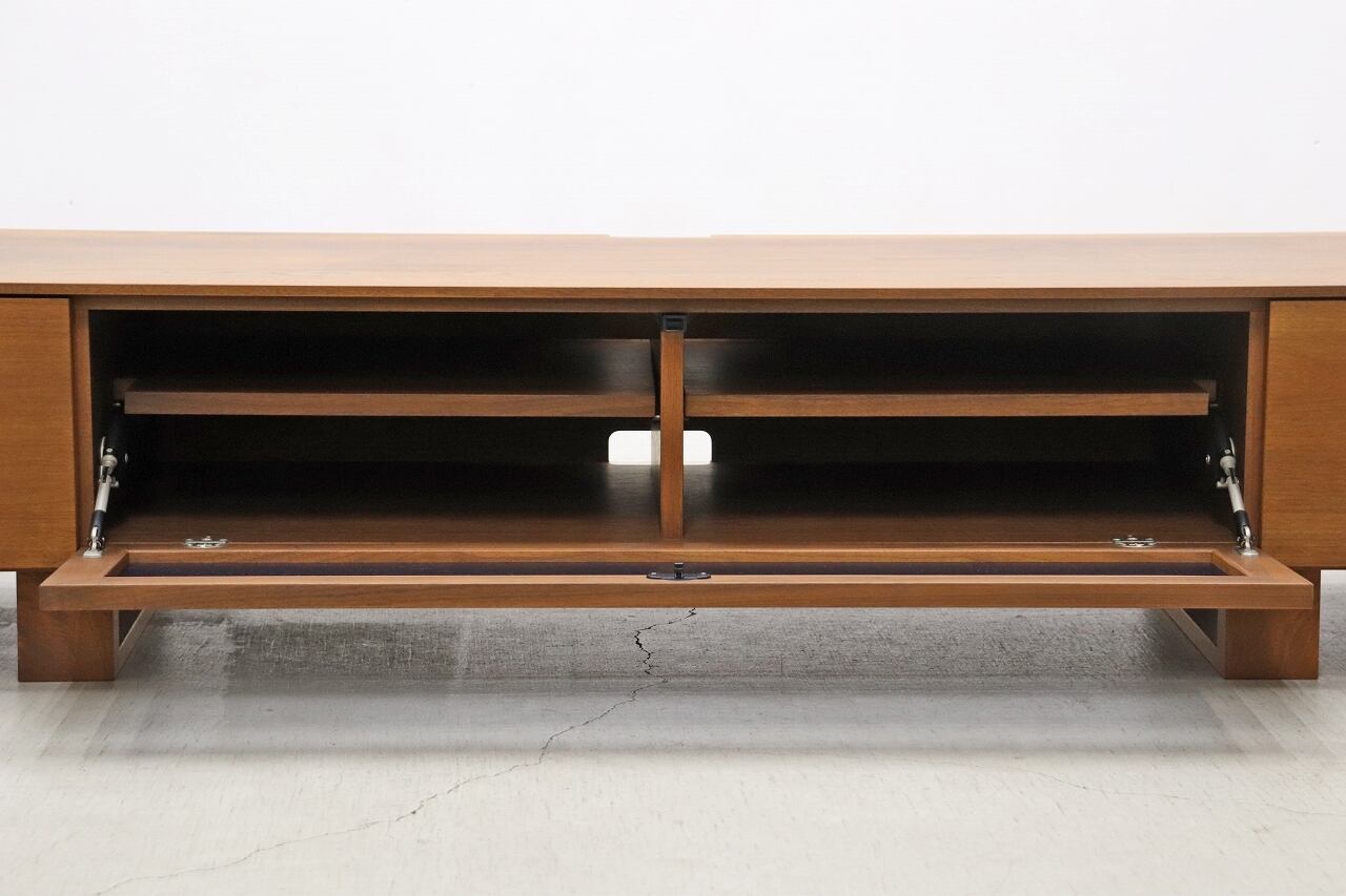 飛騨家具 shirakawa シラカワ ウォールナット無垢材 AVボード TV台 