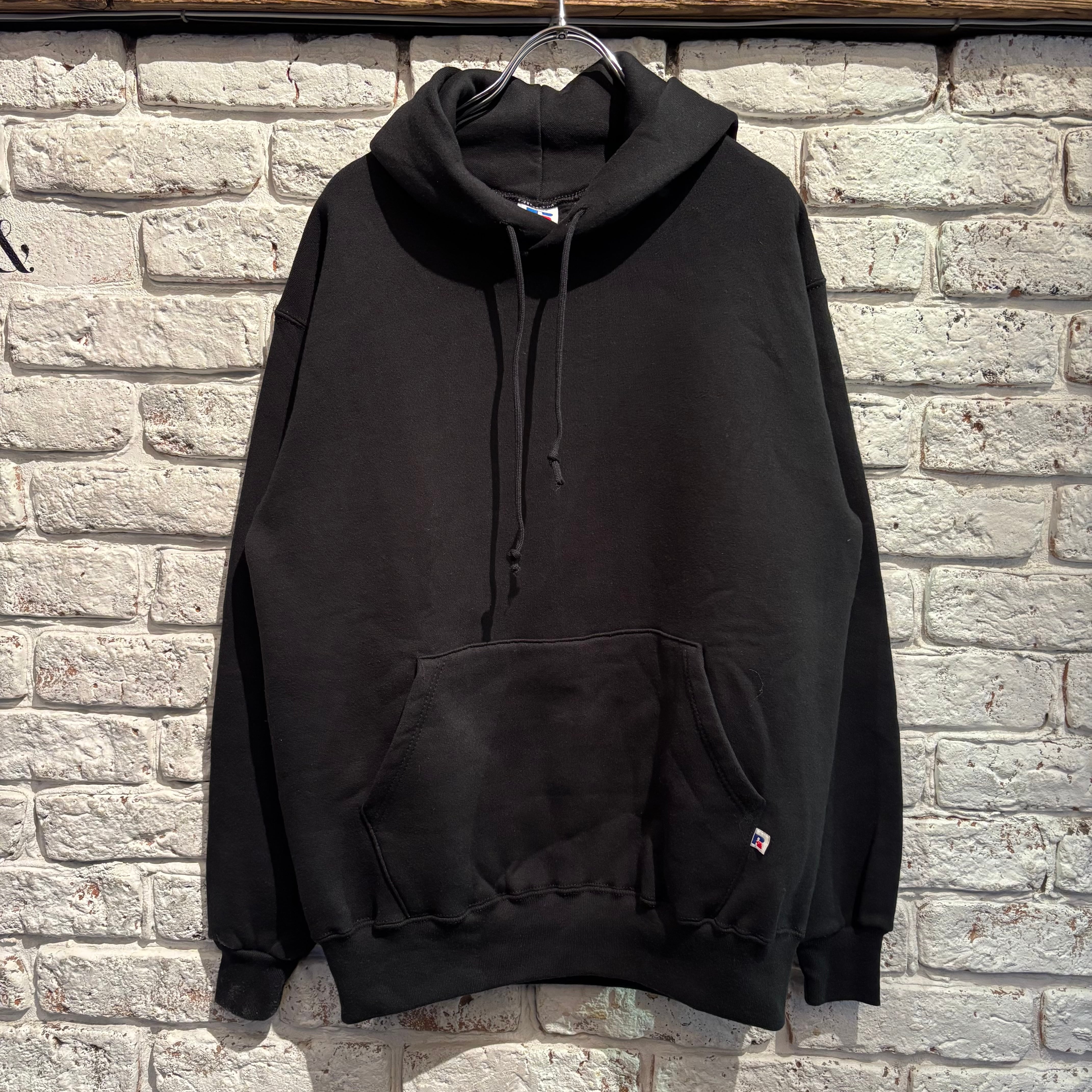 90s RUSSELL Sweat Parka BLACK | BerBerJin / & BerBerJin