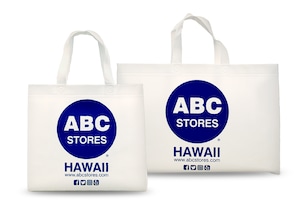 ハワイの人気商品を安心の国内配送で！【ABCストア/abc stores 】ショッピングバッグ　エコバッグ　不織布　Mサイズ