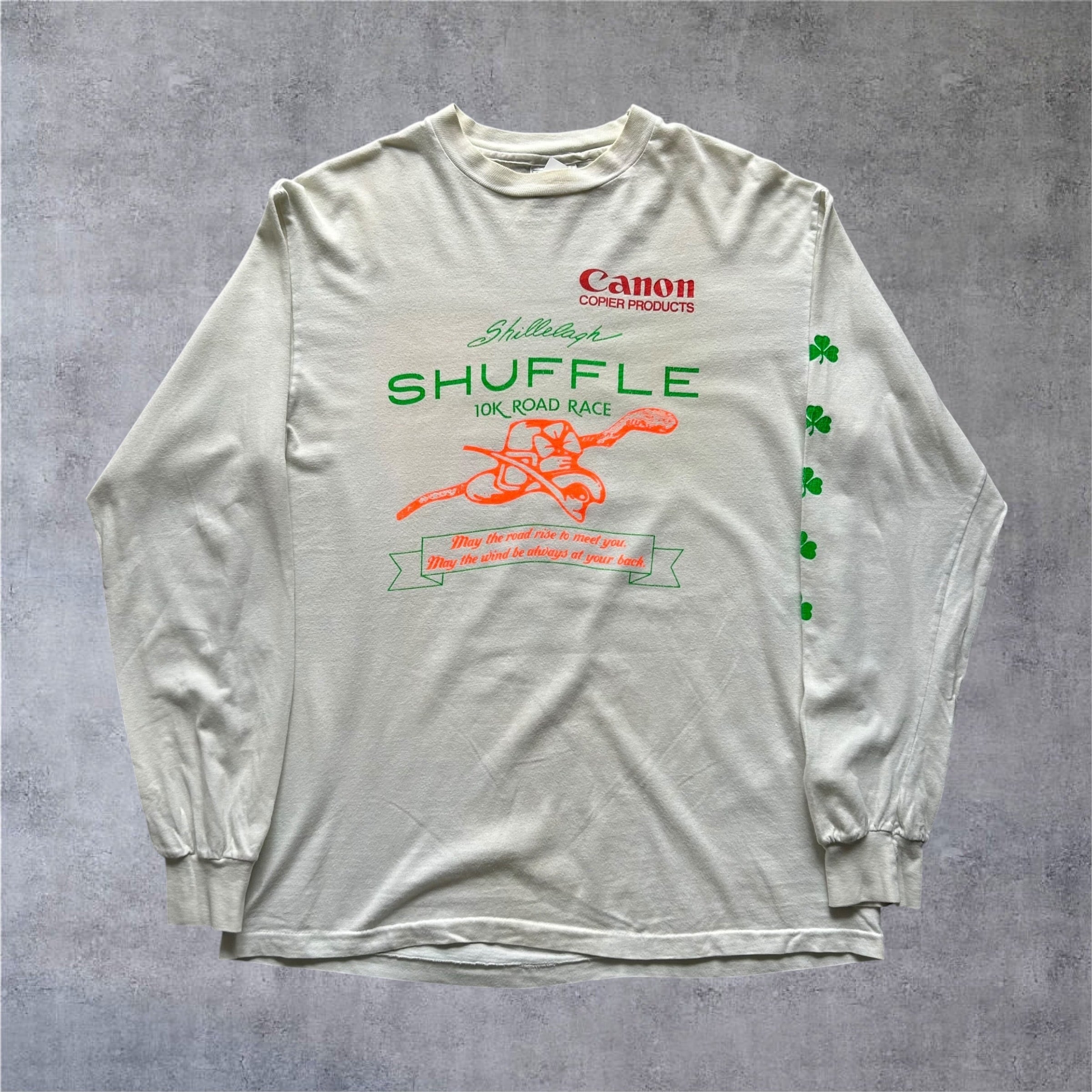 1990s Shillelagh Shuffle 10K Road Race L/S T-shirt【高円寺店】