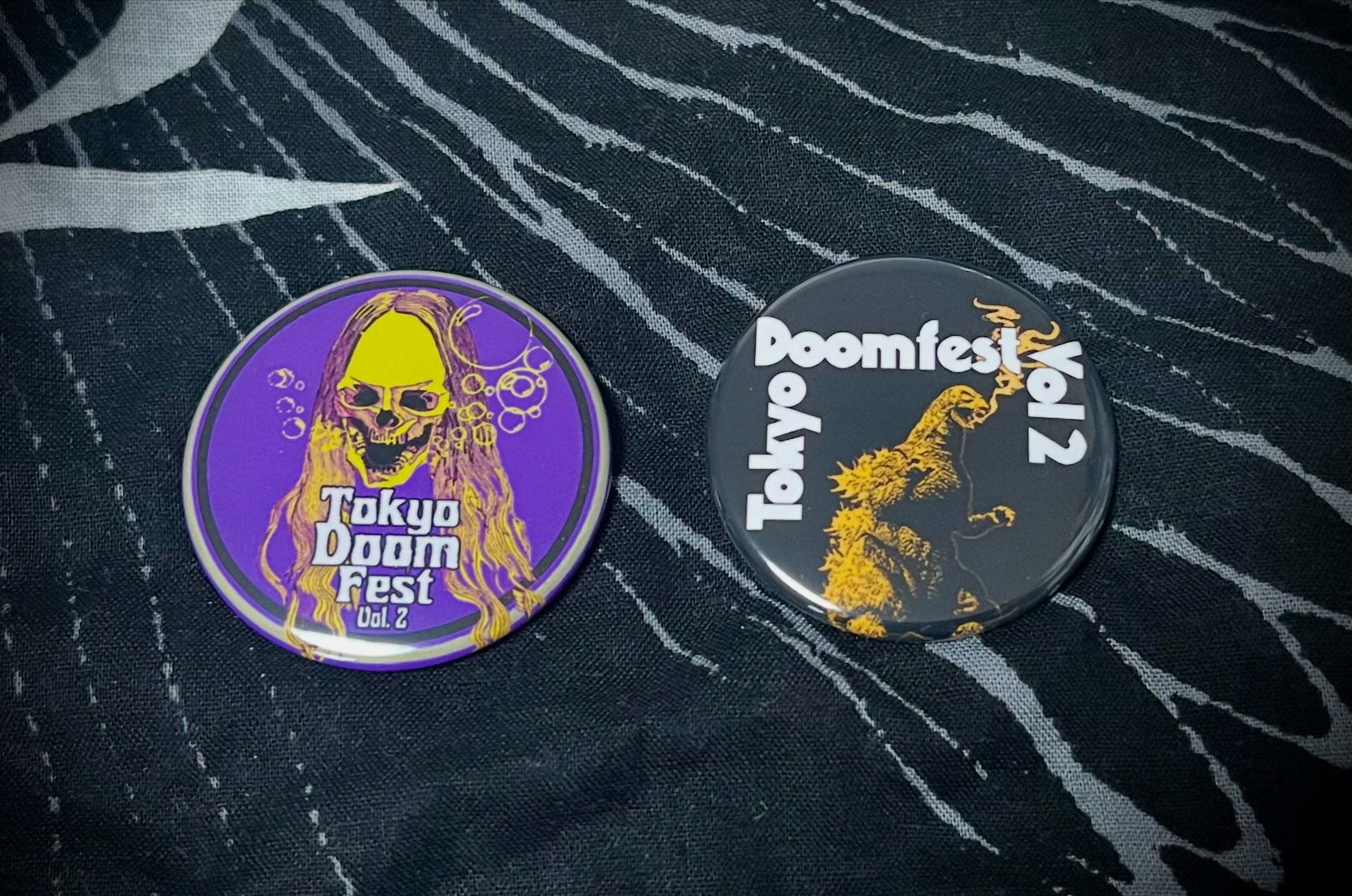 Tokyo Doom Fest Vol.2 缶バッジセット | Fiend Shop