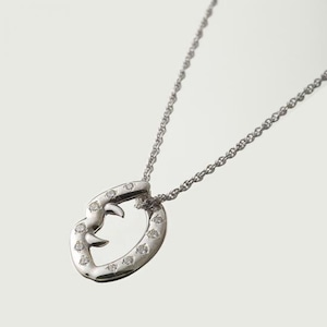 Fang Necklace Silver