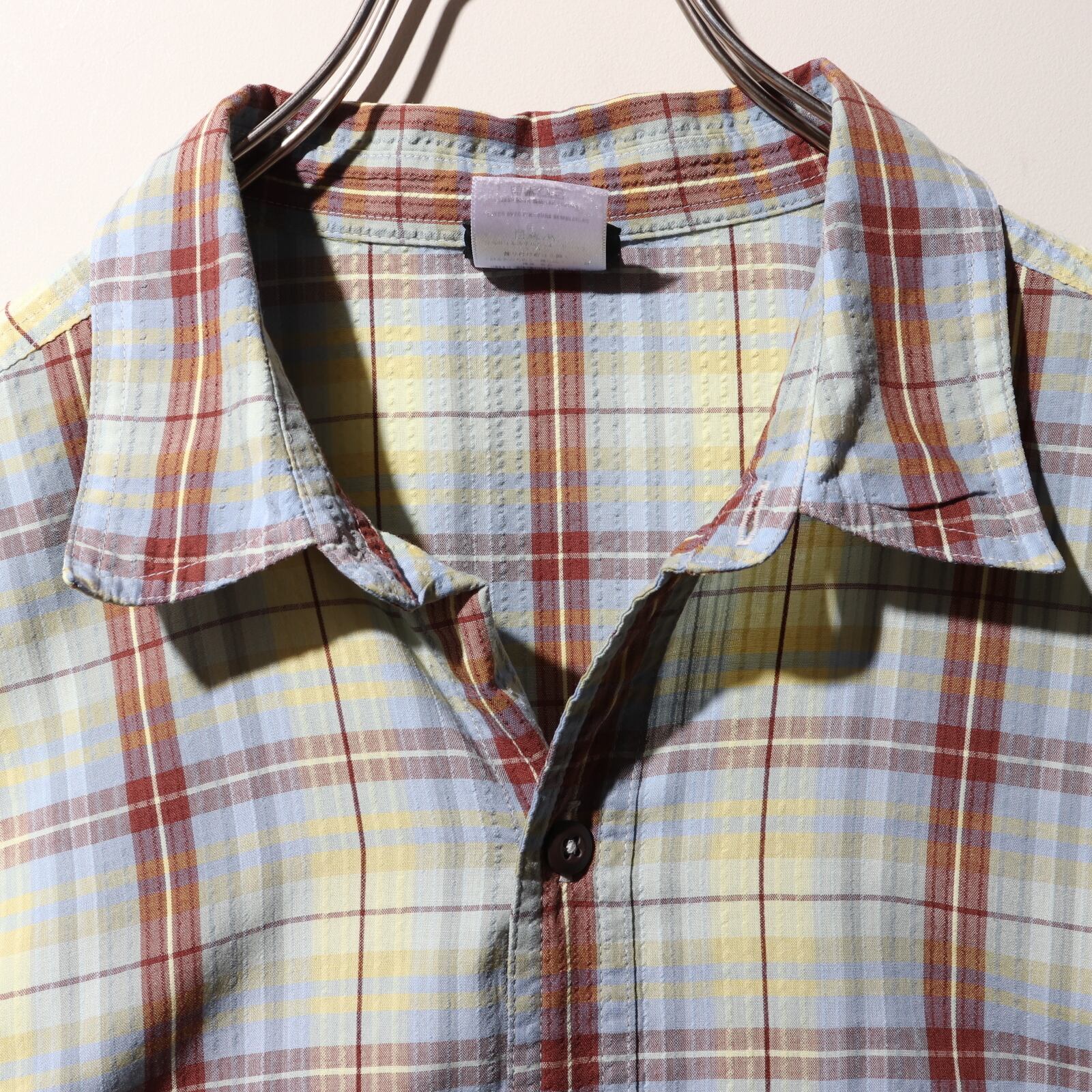 L Patagonia パッカーウェアシャツ パタゴニア 水色 サックスブルー  