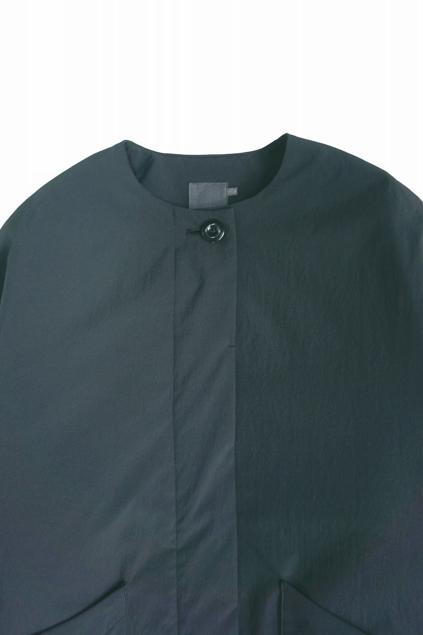 Nylon Filling No Collar Coat