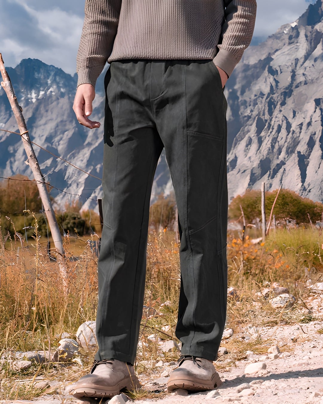 コットン レギュラーフィットチノ 4色 E0191