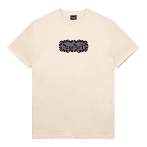 【PASS~PORT】Pattoned Tee - Natural