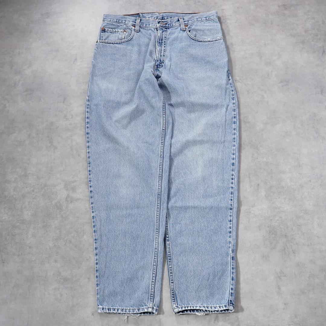 リーバイス560 Levis W34 ブルーデニム 青 00s 古着 17669