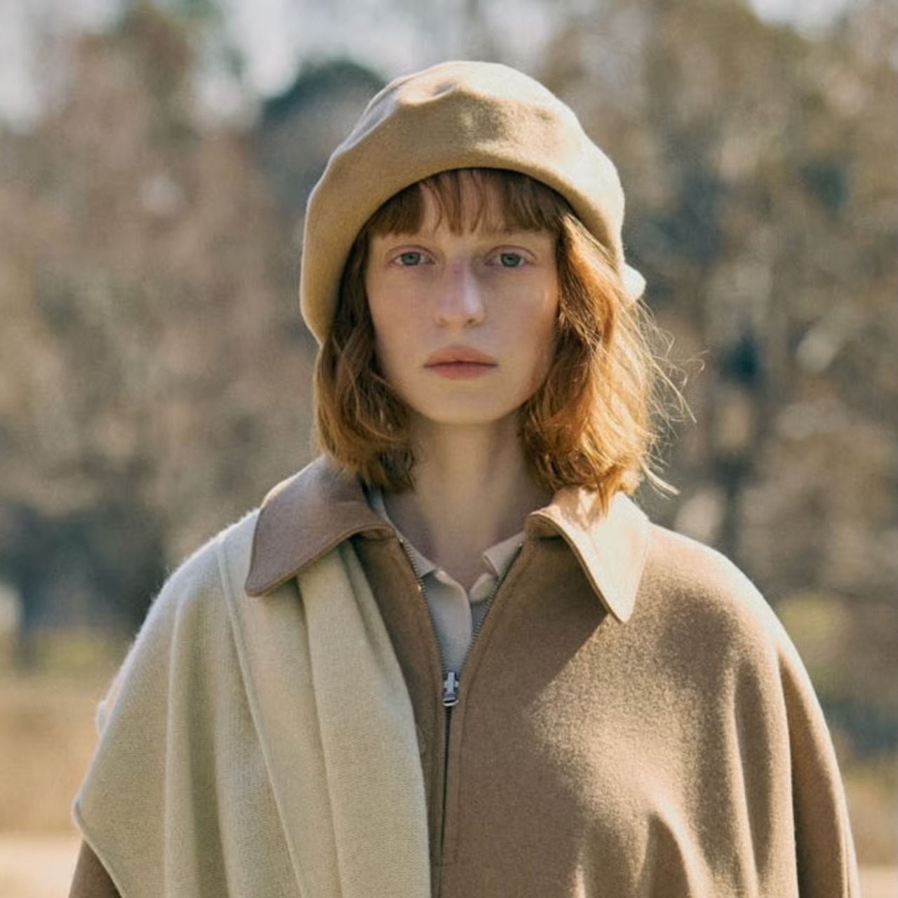 chisaki(チサキ) Tieka ウールカシミヤ 帽子