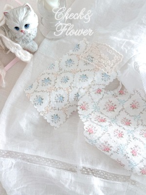 【即納】バレリーナ　フラワーヴィンテージ　リップル生地26SS