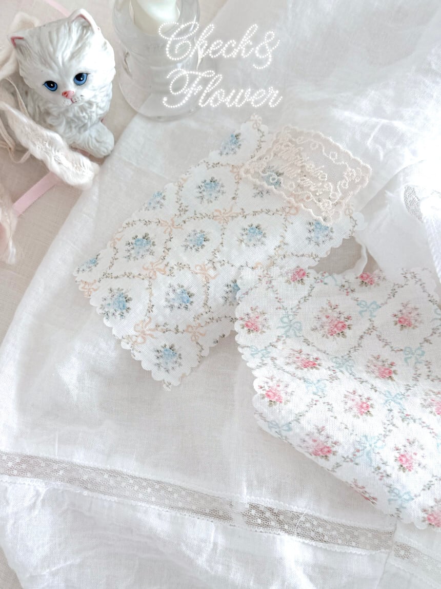 【即納】バレリーナ　フラワーヴィンテージ　リップル生地26SS