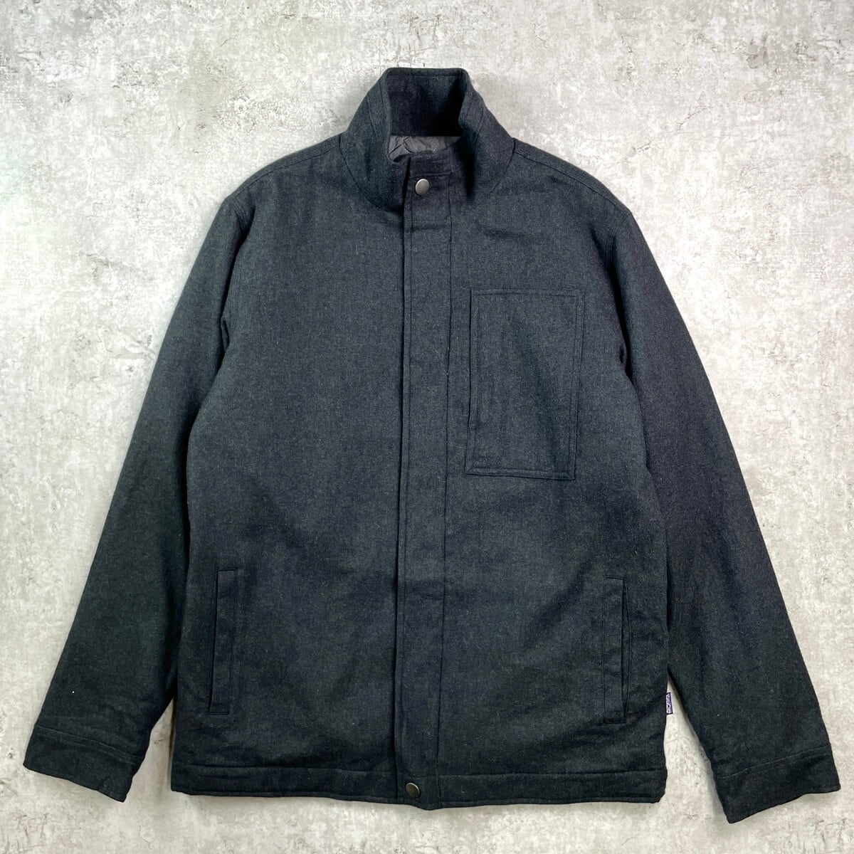 patagonia フェルテッドジャケット ウールジャケット グレー 12年製 12年製 patagonia パタゴニア フェルテッドジャケット メンズL相当