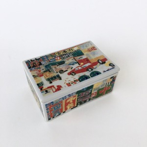 タイの陶器の小物入れ｜Thai Porcelain Trinket Box