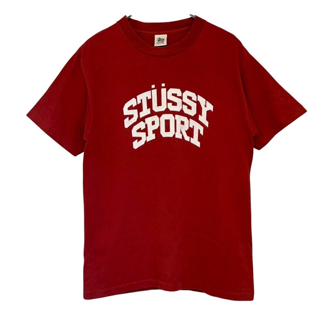 stussy ステューシー Tシャツ M センターロゴ プリント シングル