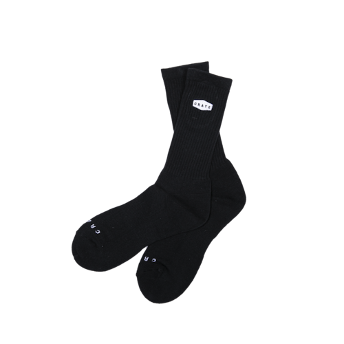 SIMPLE LOGO SOCKS BLACK