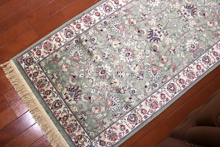 大特価！17800円→9800円！ ペルシャ柄絨毯 67×240玄関マット ペルシャ柄絨毯 67×240 新品未使用 玄関マット キッチンマット