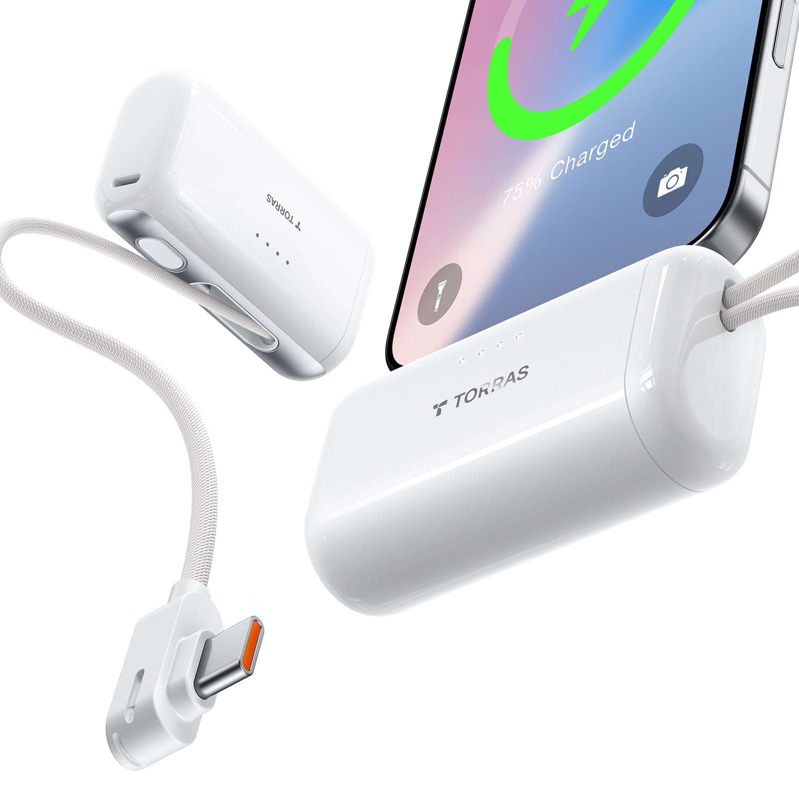 TORRAS（トラス）PocketVolt Powerbank 5000mAh モバイルバッテリー