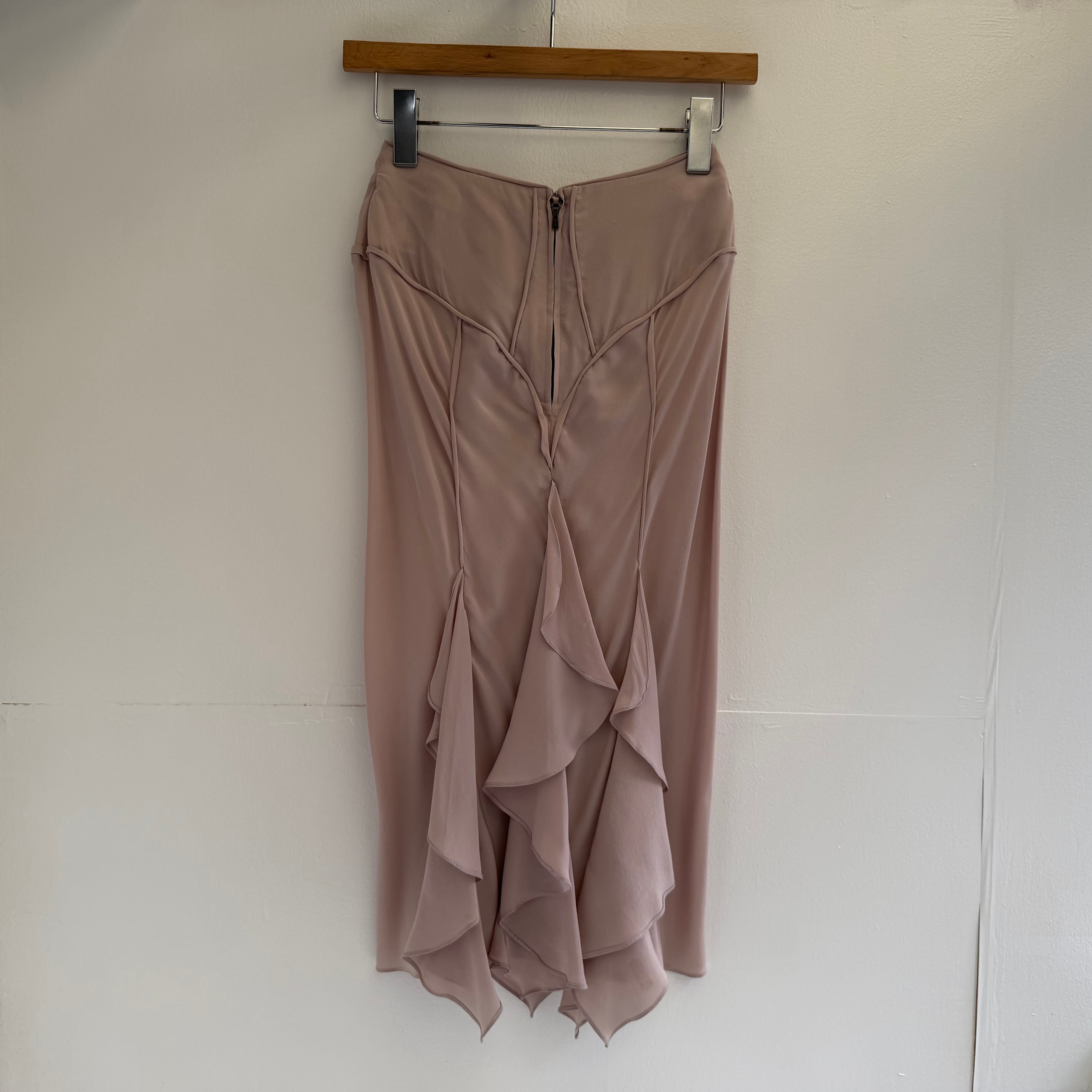 スカート  Rive Gauche leather tweed skirt YvesSaintLaurent rive gauche silk skirt | TOKYO LAMPOON online shop