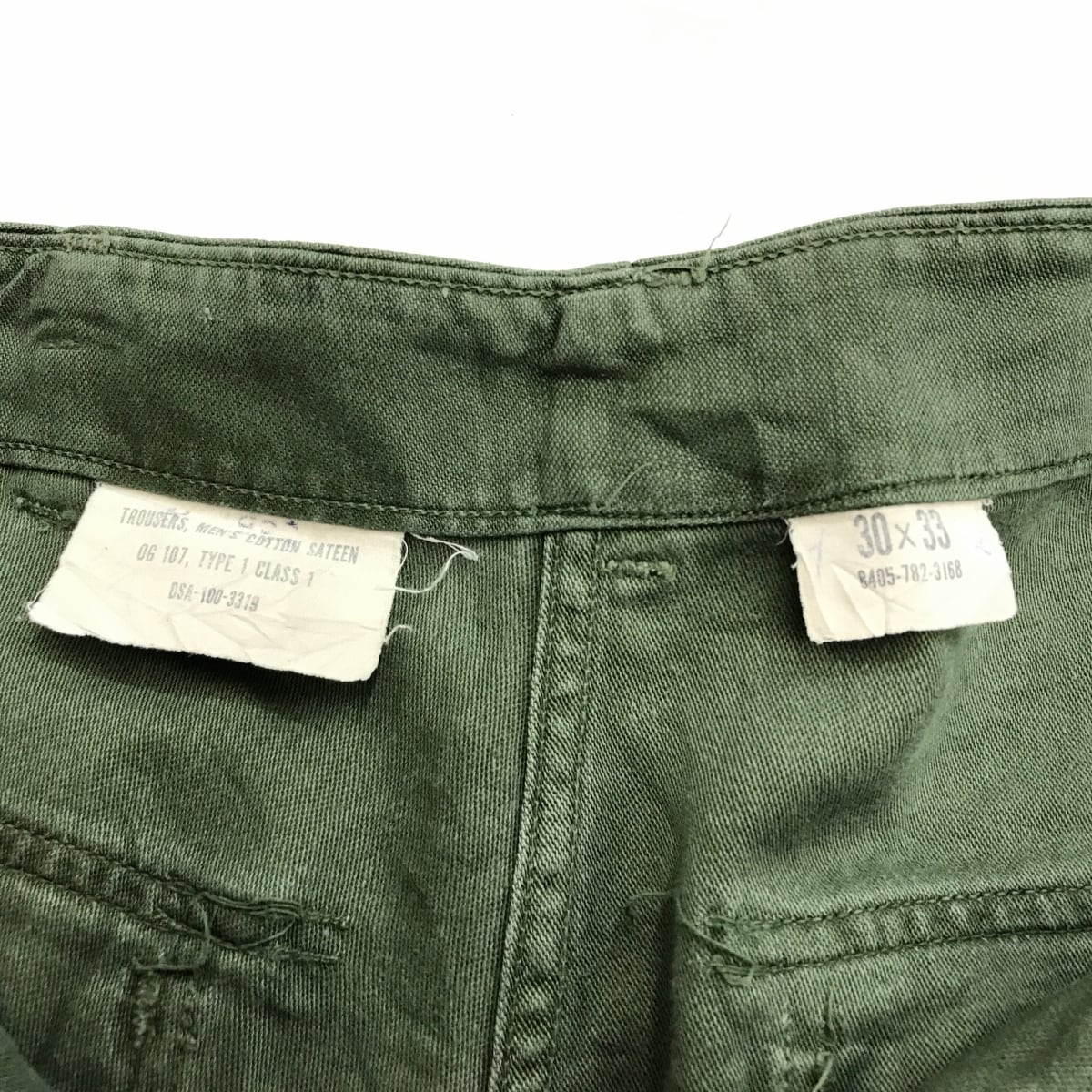 U.S.ARMY ベイカー パンツ 60年代 TROUSERS SATEEN OG-107 TYPE 1 