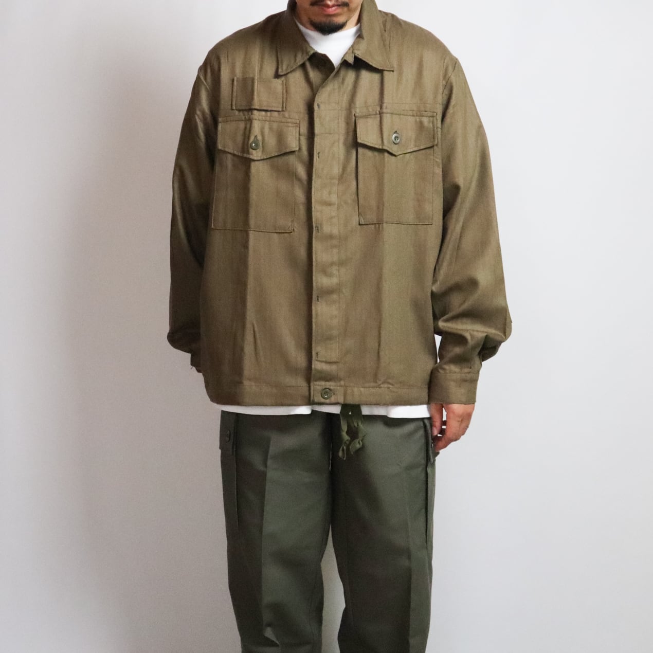 DEAD STOCK】CZECH ARMY WORK JACKET チェコ軍 ワークジャケット | CADAL8