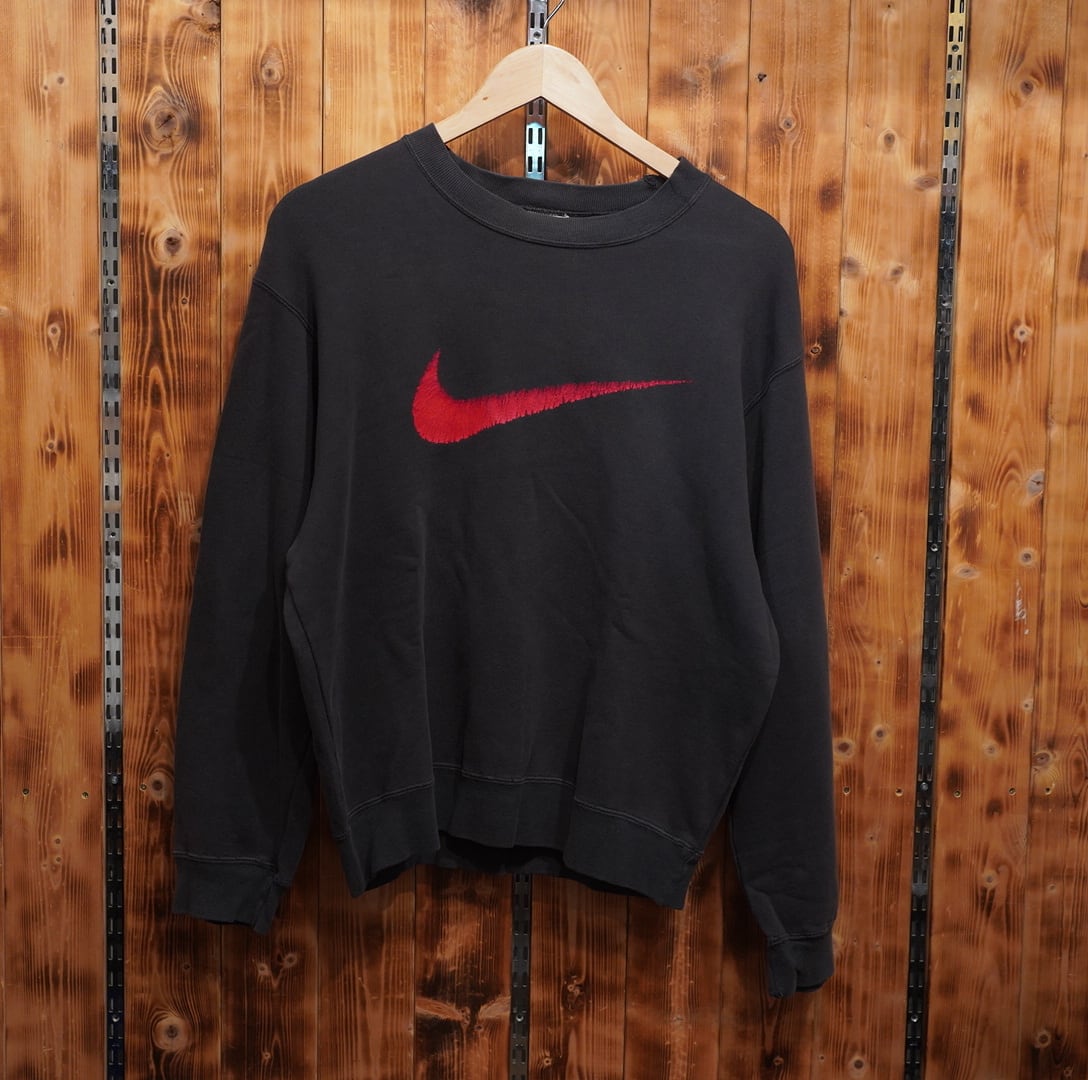 90s nike ロゴ スウェット M/ナイキ