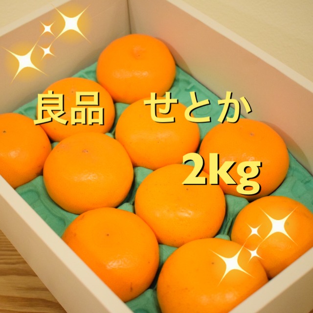 良品せとか　３ｋｇ×２箱（計６ｋｇ）