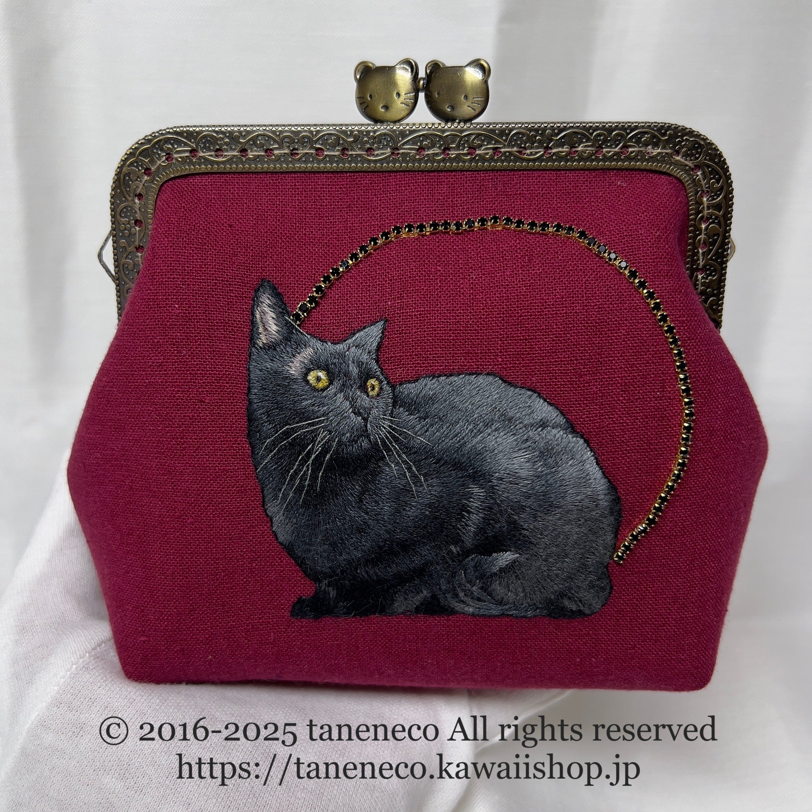 うさこ様　手刺繍猫のがま口　3点 うさこ様 手刺繍猫のがま口 3点 【公式通販】