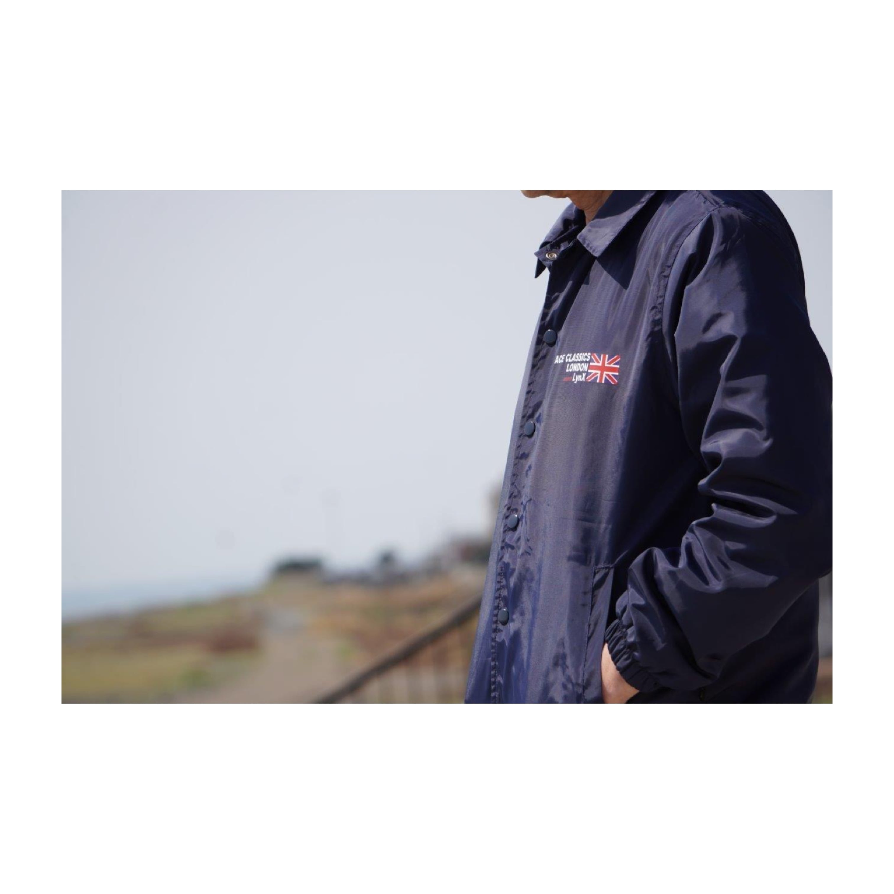 ACE CLASSICS LONDON meets Lynx / Collaboration Navy Nylon Coach