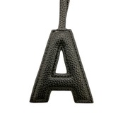 INITIAL CHARM Large (BLACK)