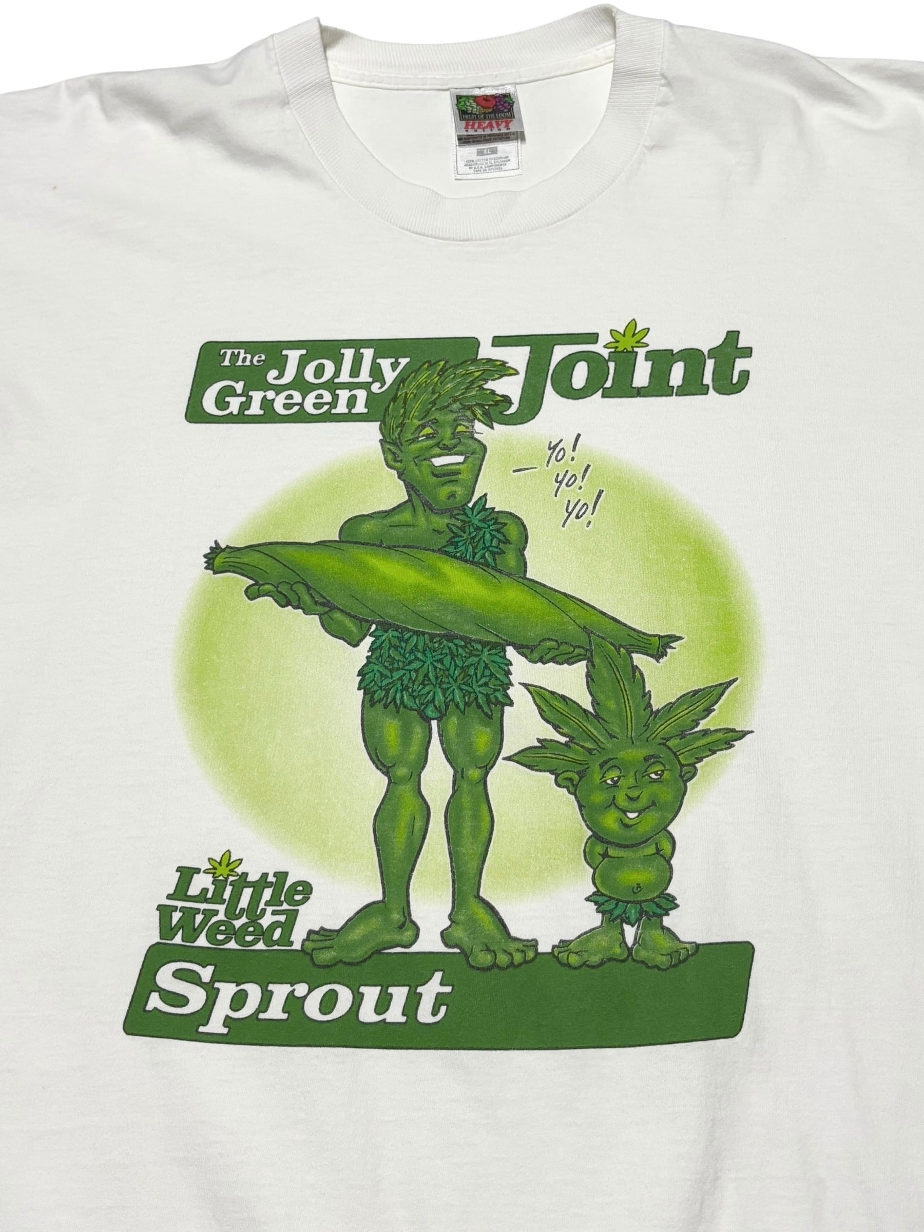 The Jolly Green Joint × Little Weed Sprout パロディTシャツ | フミマ