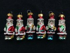 JAPAN Glass Santa Claus ornament